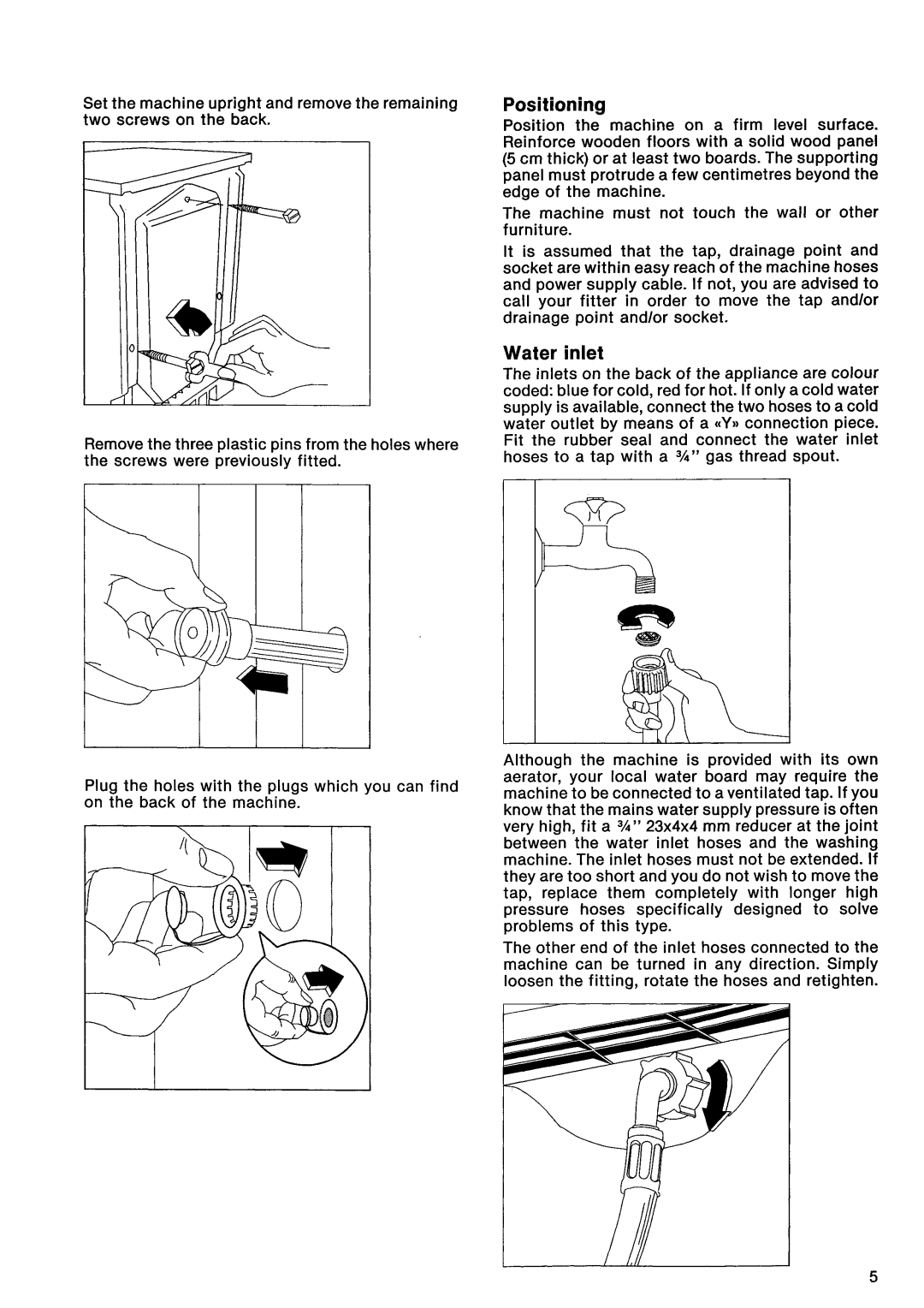 Electrolux EW 1548 F manual 