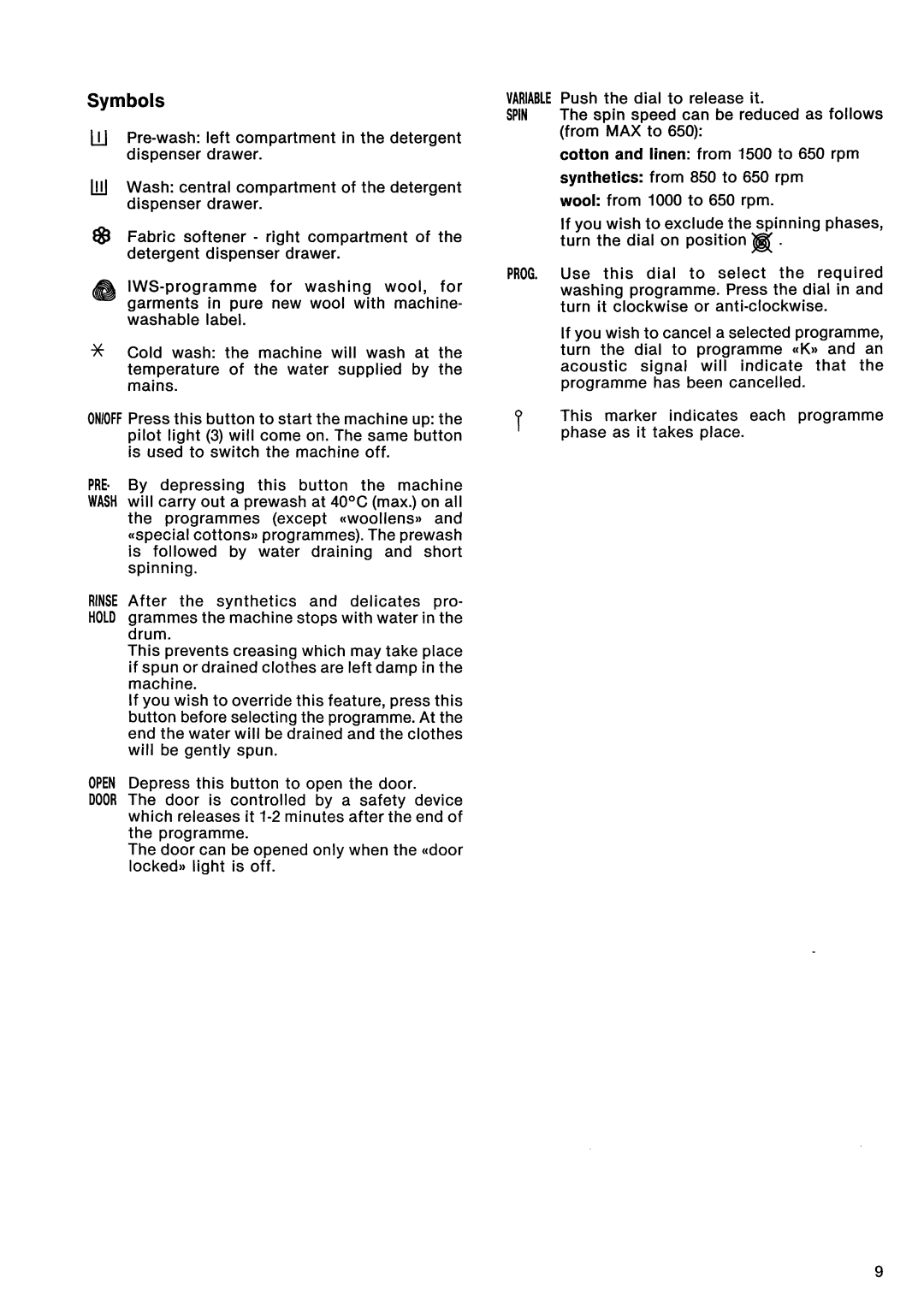 Electrolux EW 1548 F manual 