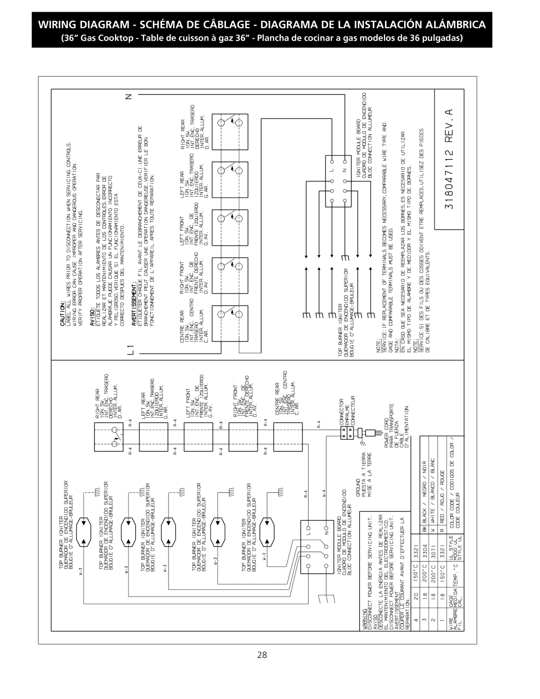 Electrolux EW30GC55G installation instructions 