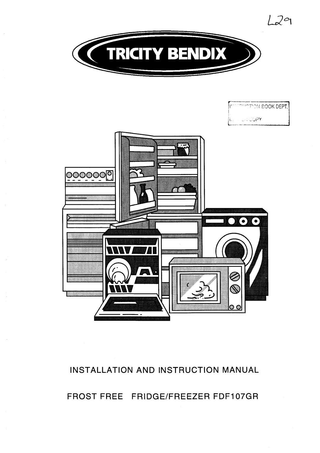 Electrolux FDF107GR manual 