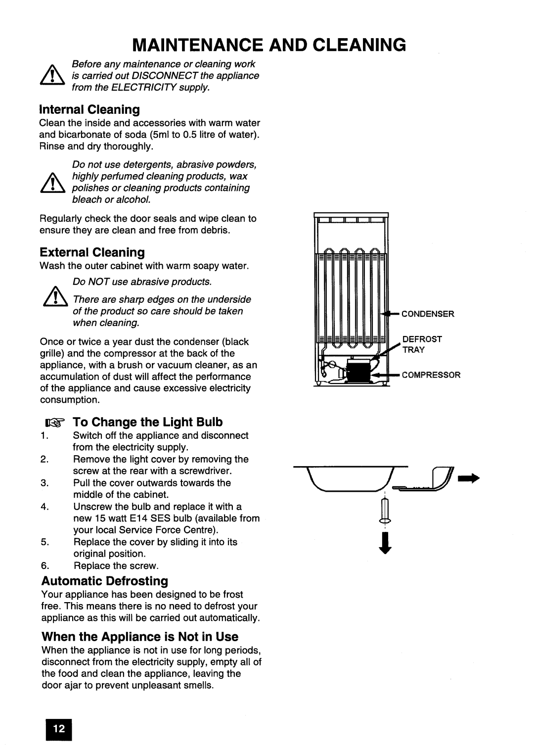 Electrolux FDF107GR manual 