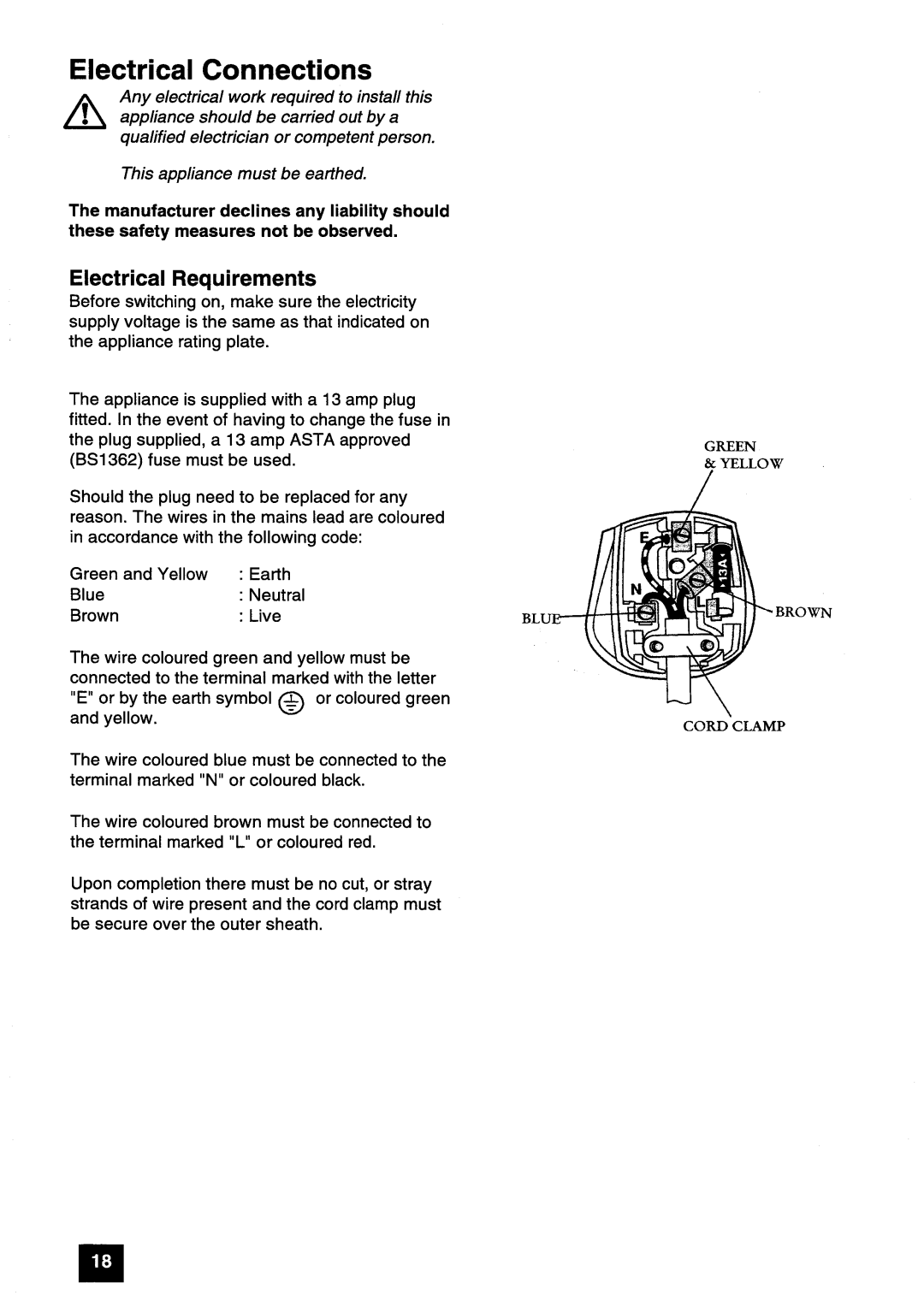 Electrolux FDF107GR manual 