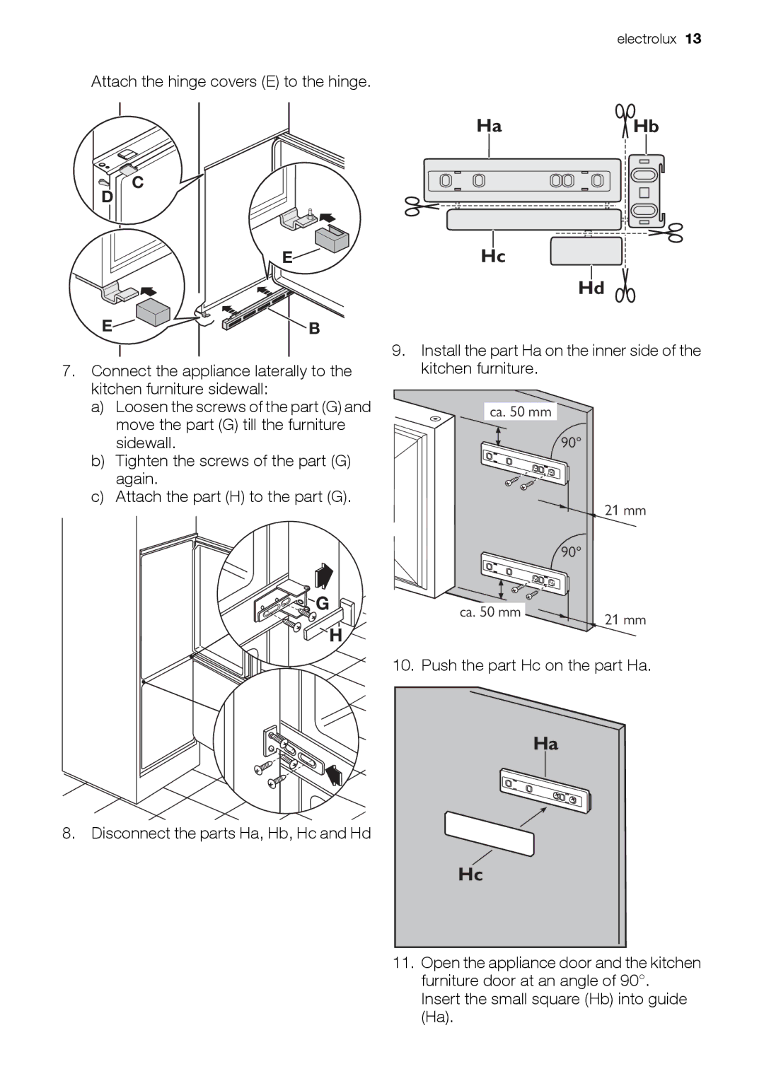 Electrolux FI22/10FA, FI22/10SA user manual HaHb 