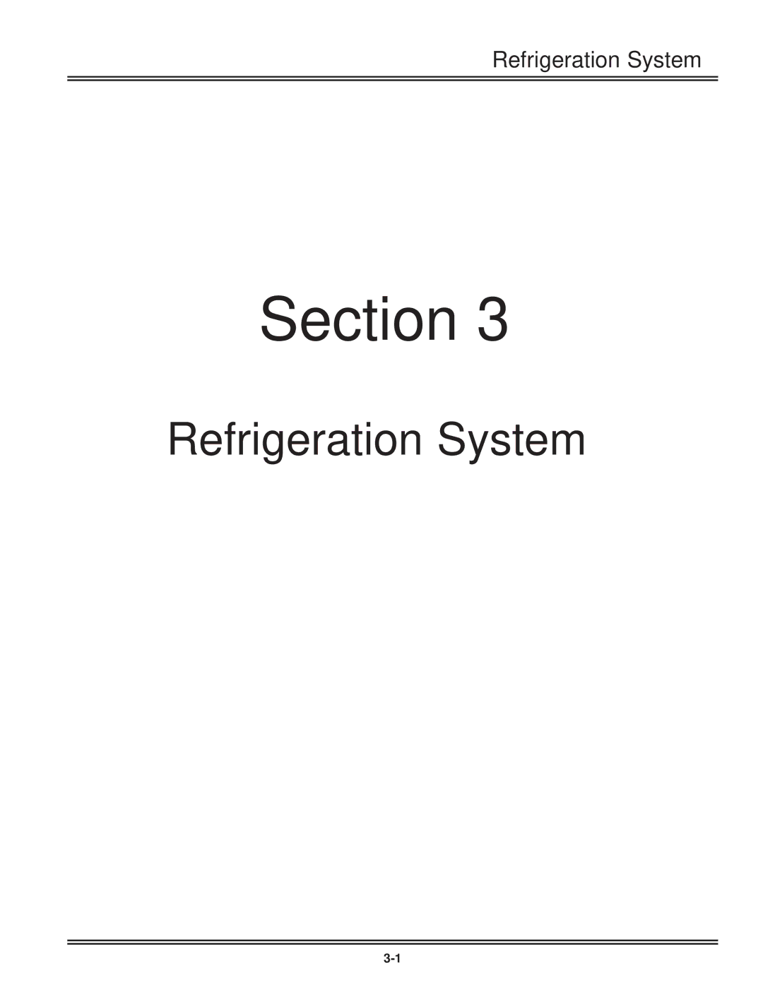 Electrolux FKCH17F7HW service manual Refrigeration System 