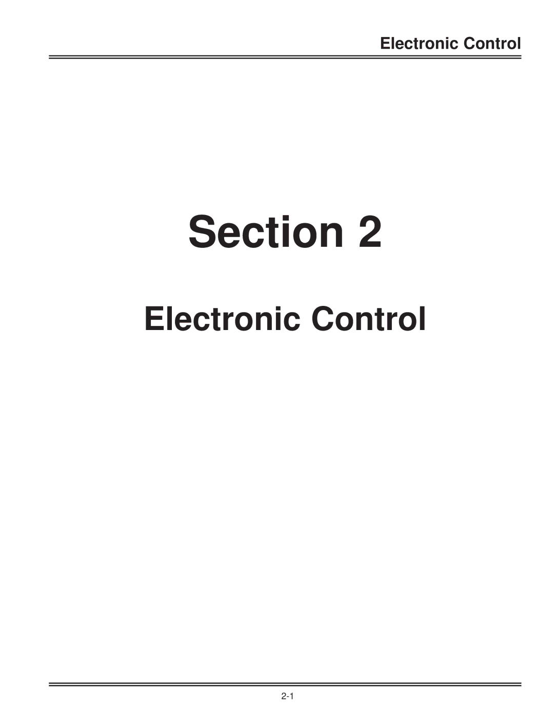 Electrolux FKCH17F7HW service manual Electronic Control 