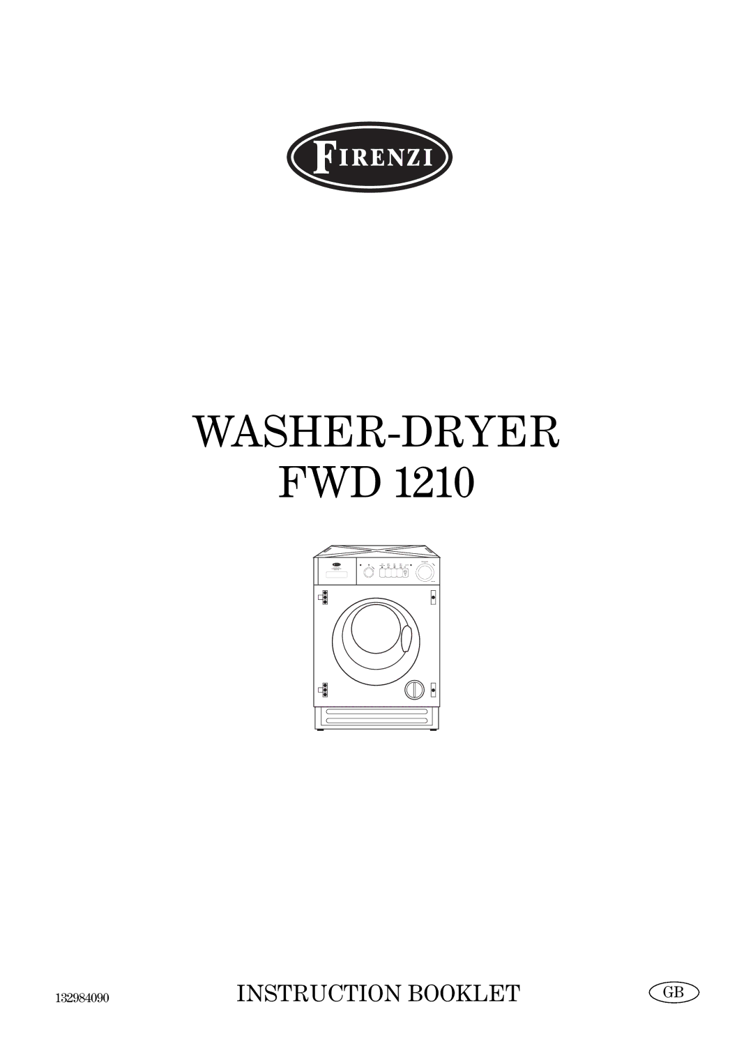 Electrolux FWD 1210 manual Washer-Dryer 