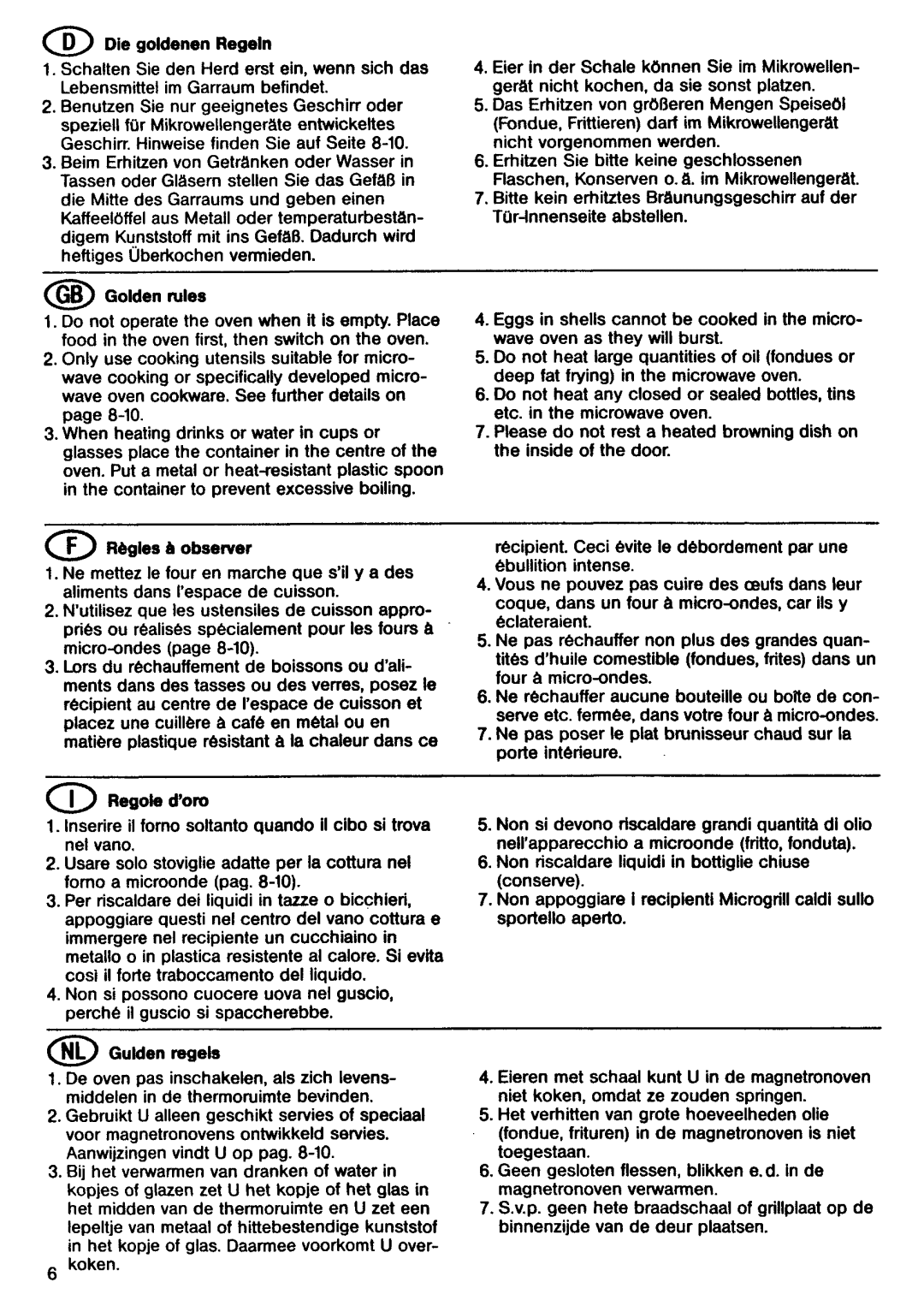 Electrolux FX24 Z, FX22 Z manual 