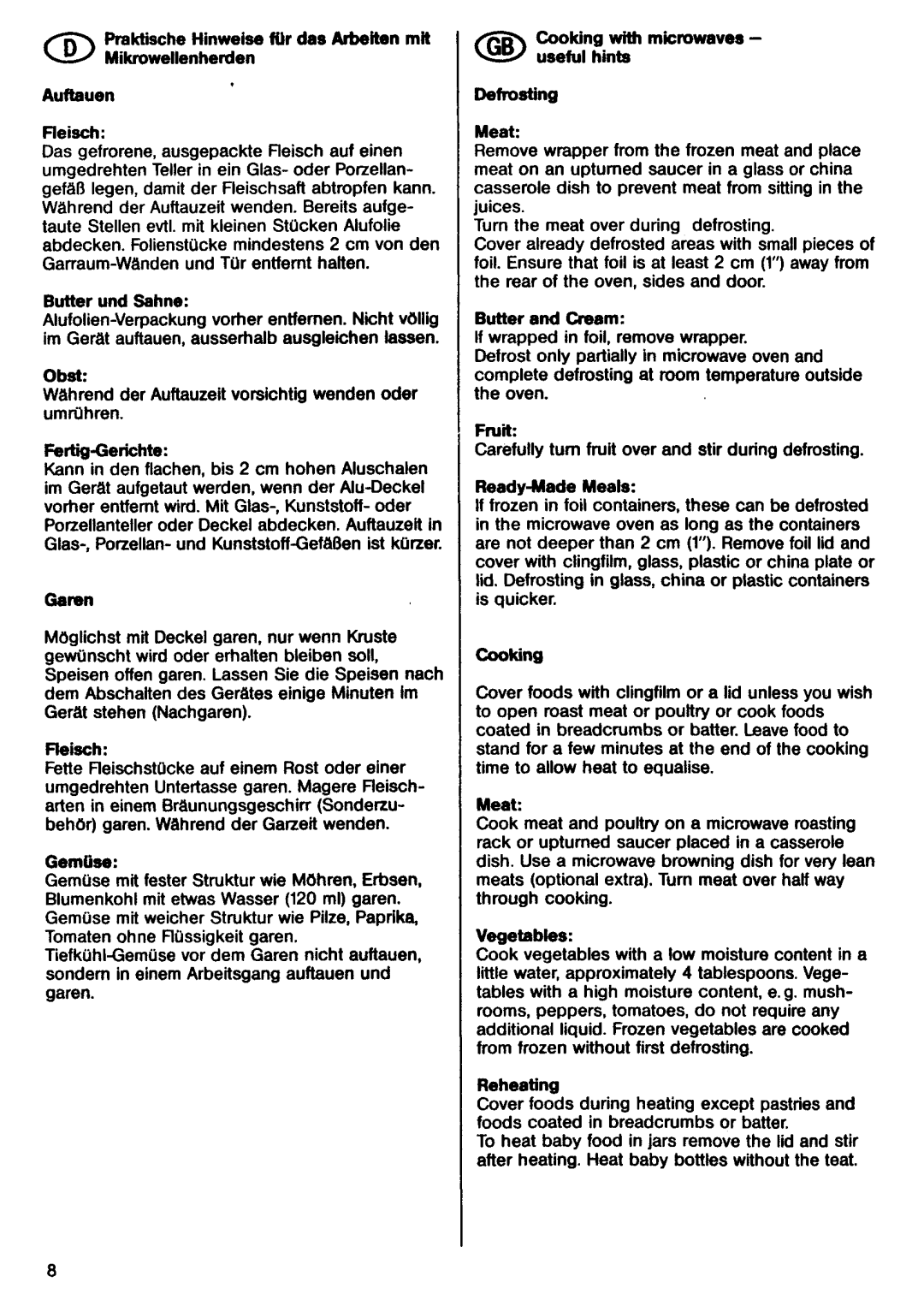 Electrolux FX24 Z, FX22 Z manual 