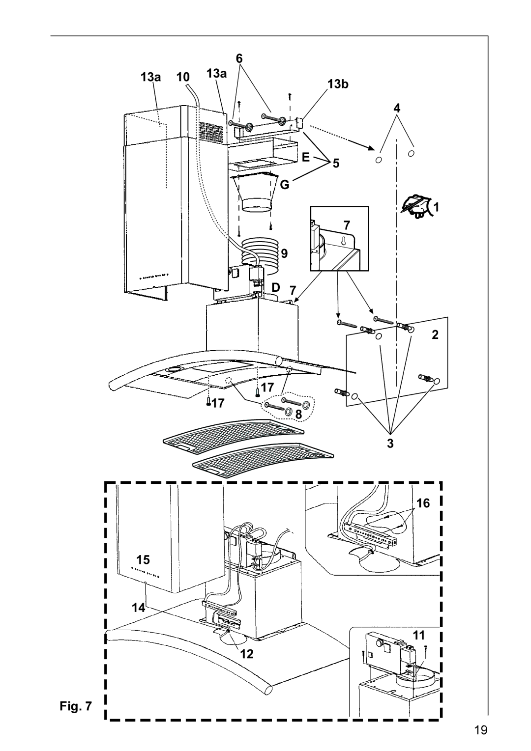 Electrolux HD 8694 installation instructions 13a 13b 