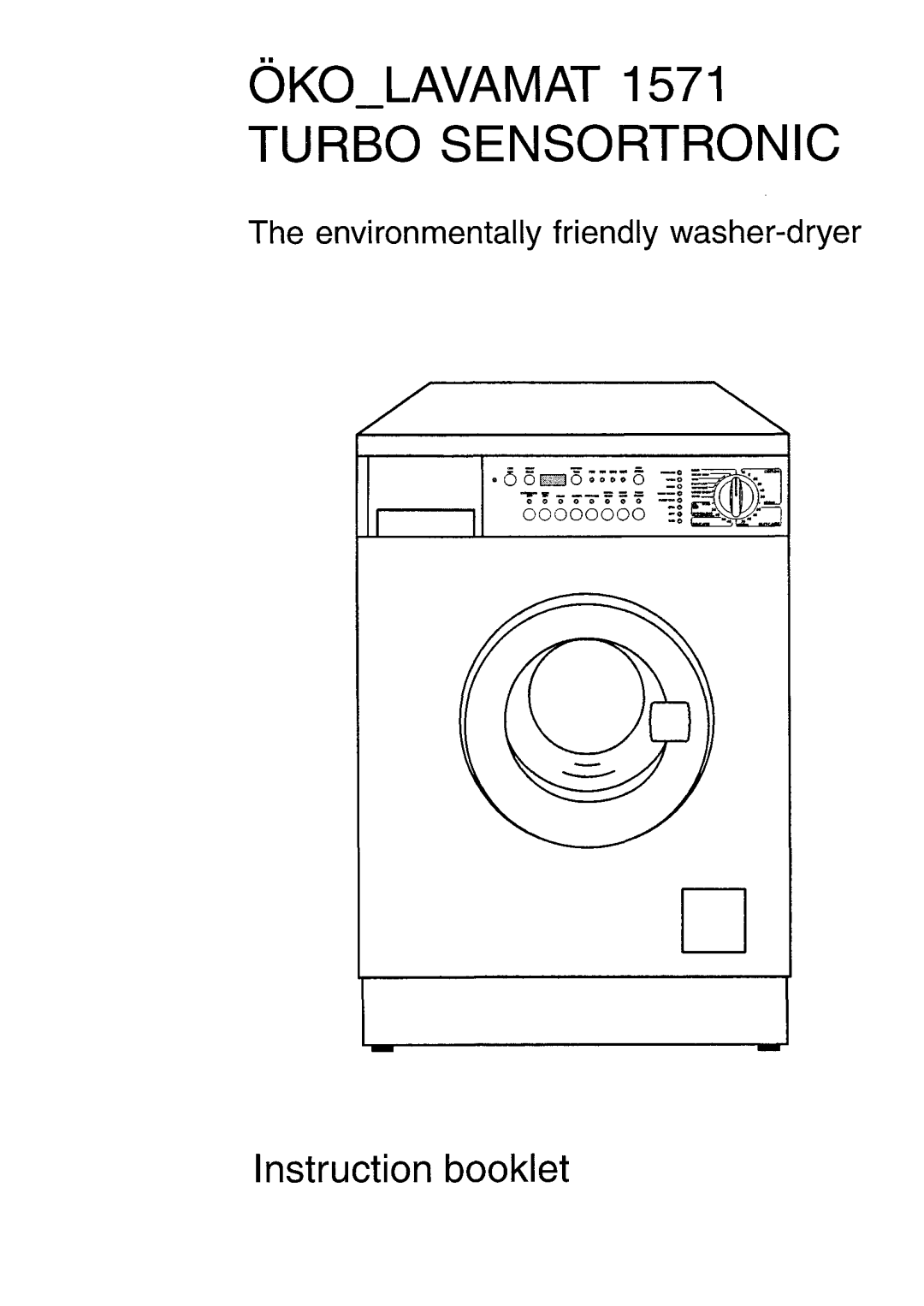 Electrolux LAVAMAT 1571 manual 