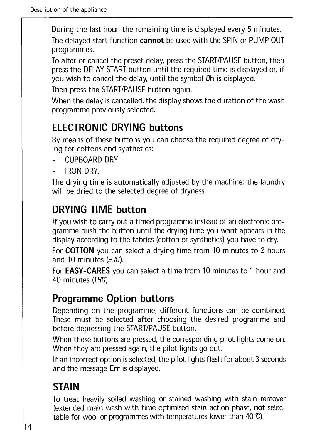 Electrolux LAVAMAT 1571 manual 