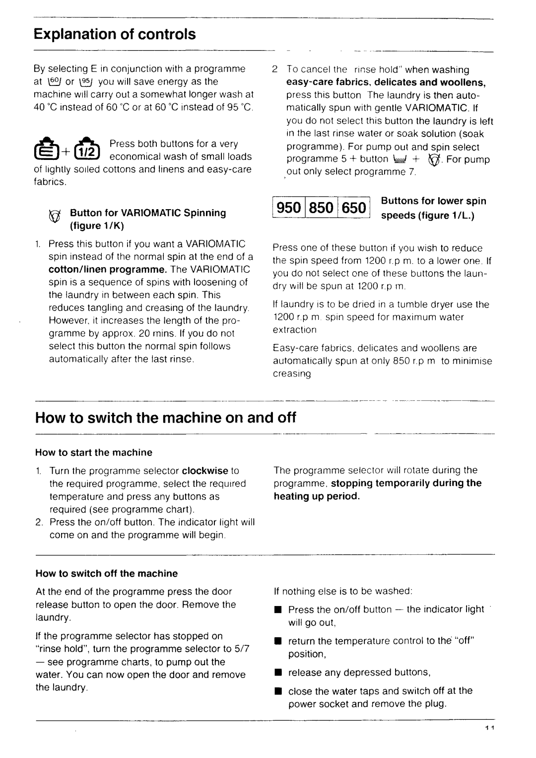 Electrolux lavamat 981 manual 