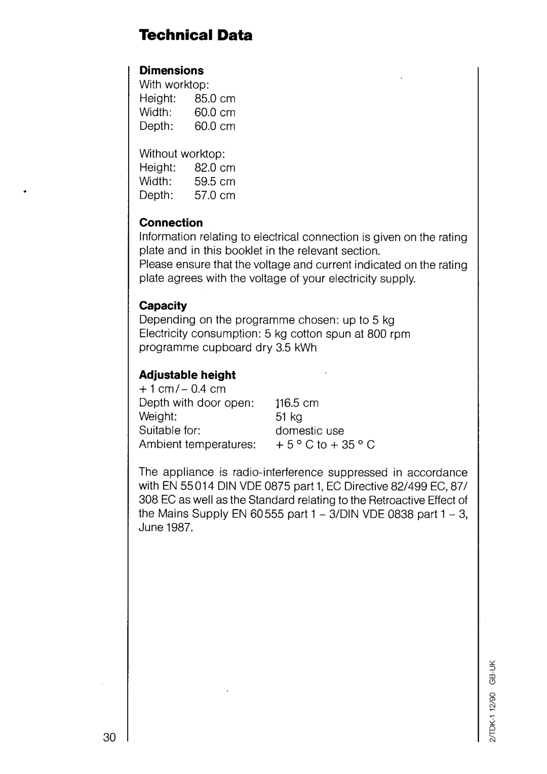 Electrolux LAVATHERM 540 manual 