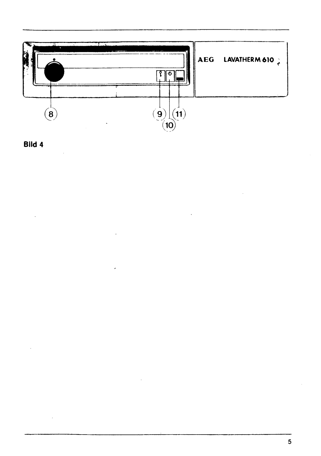 Electrolux LAVETHERM 610 manual 