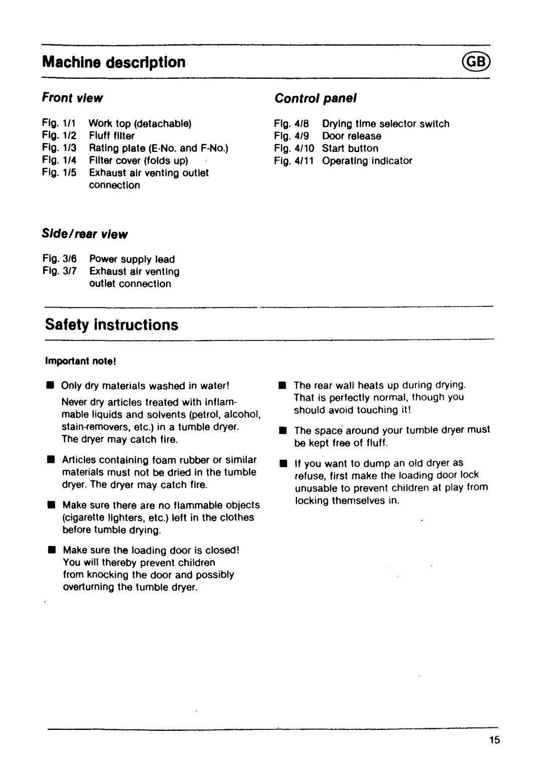 Electrolux LAVETHERM 610 manual 