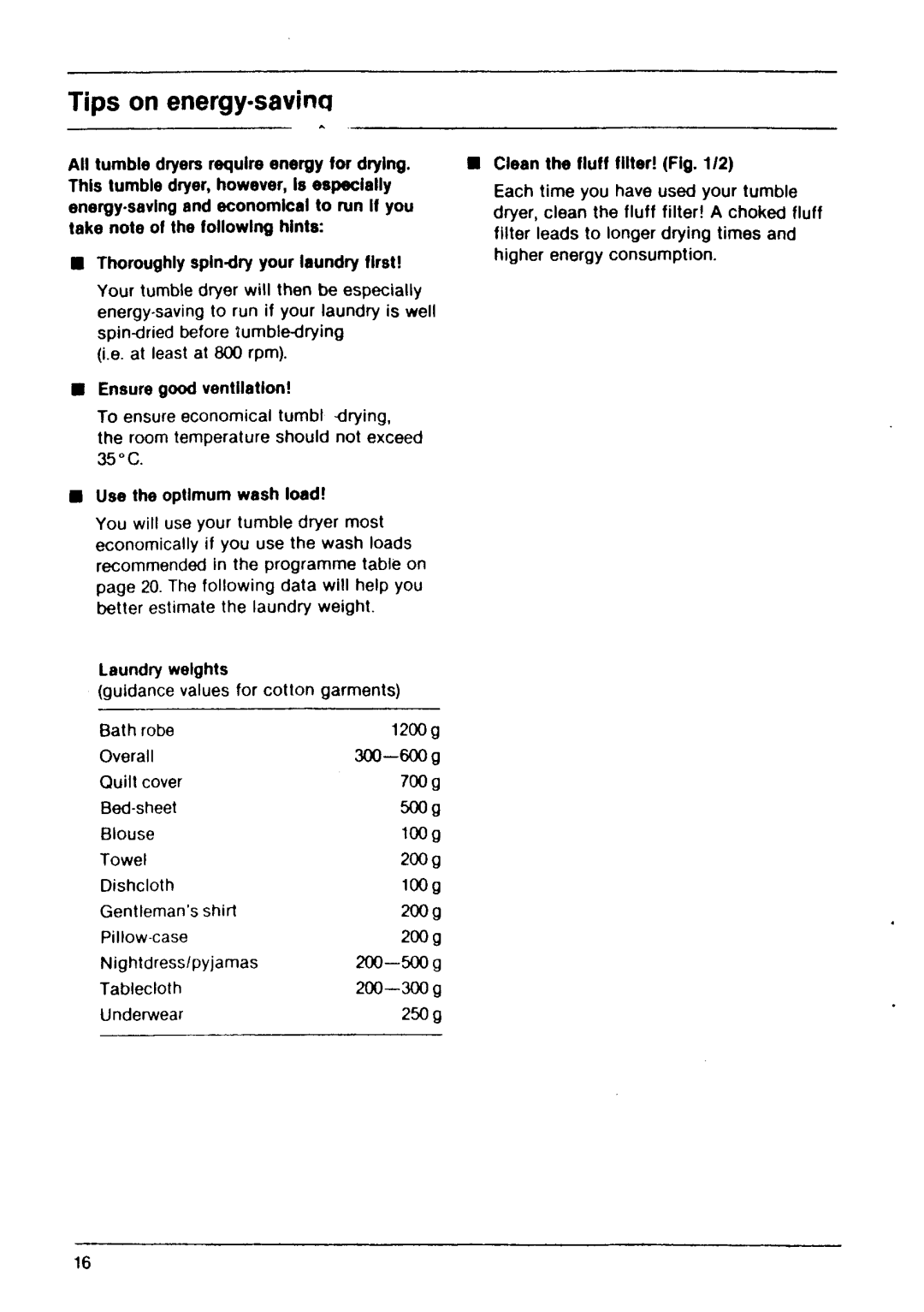 Electrolux LAVETHERM 610 manual 