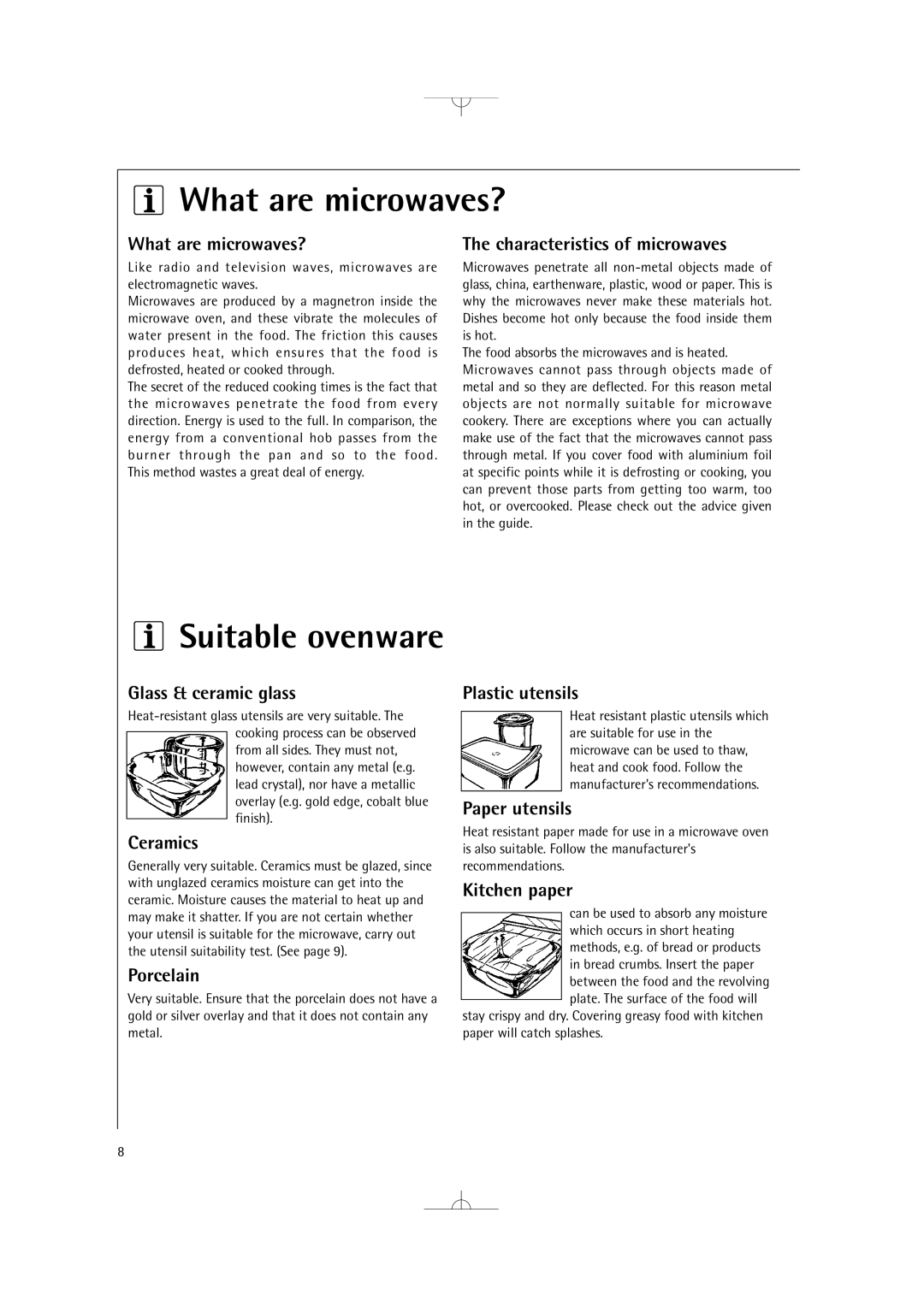 Electrolux MCD2660E manual What are microwaves? 