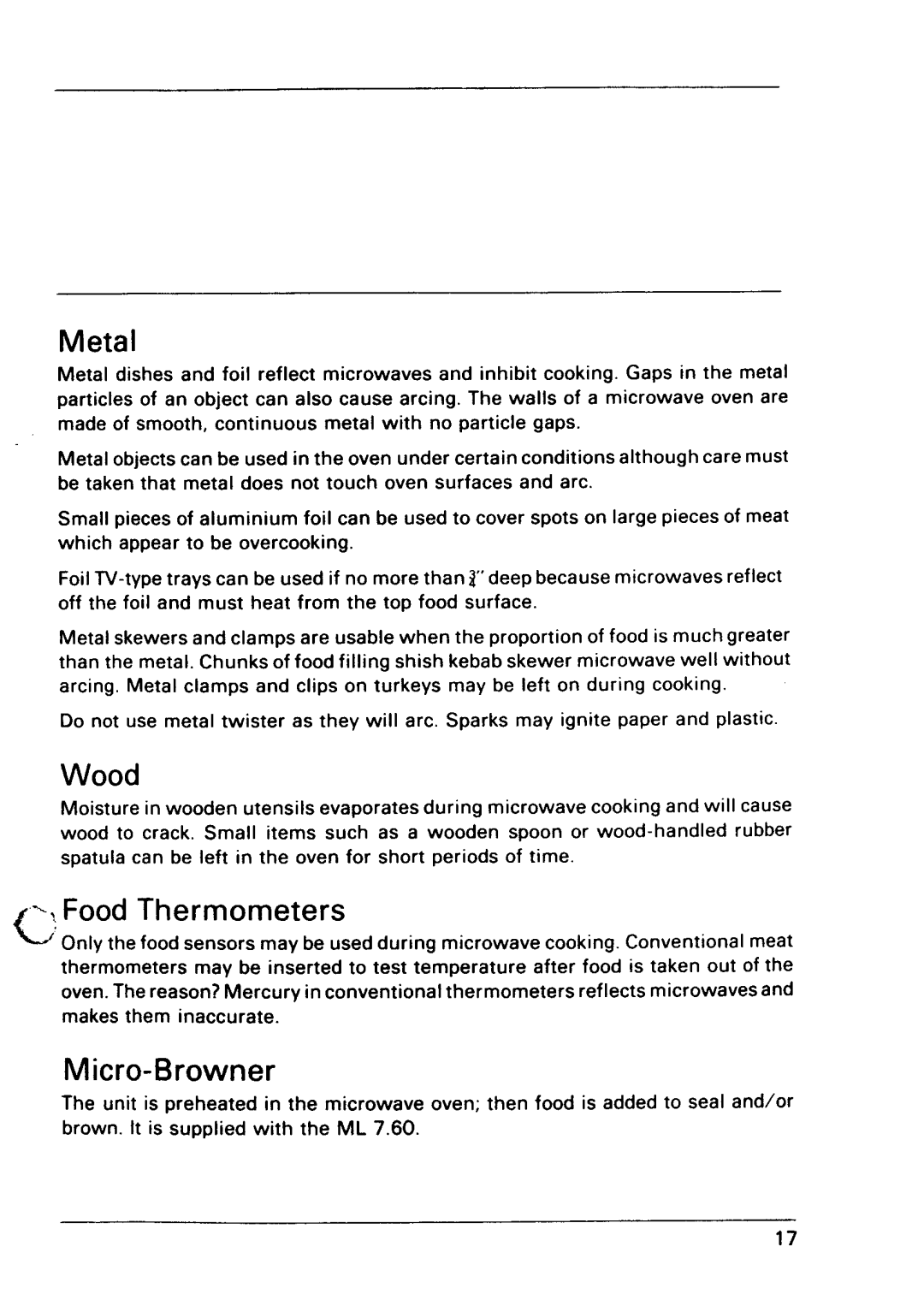 Electrolux ML 7.60 manual 