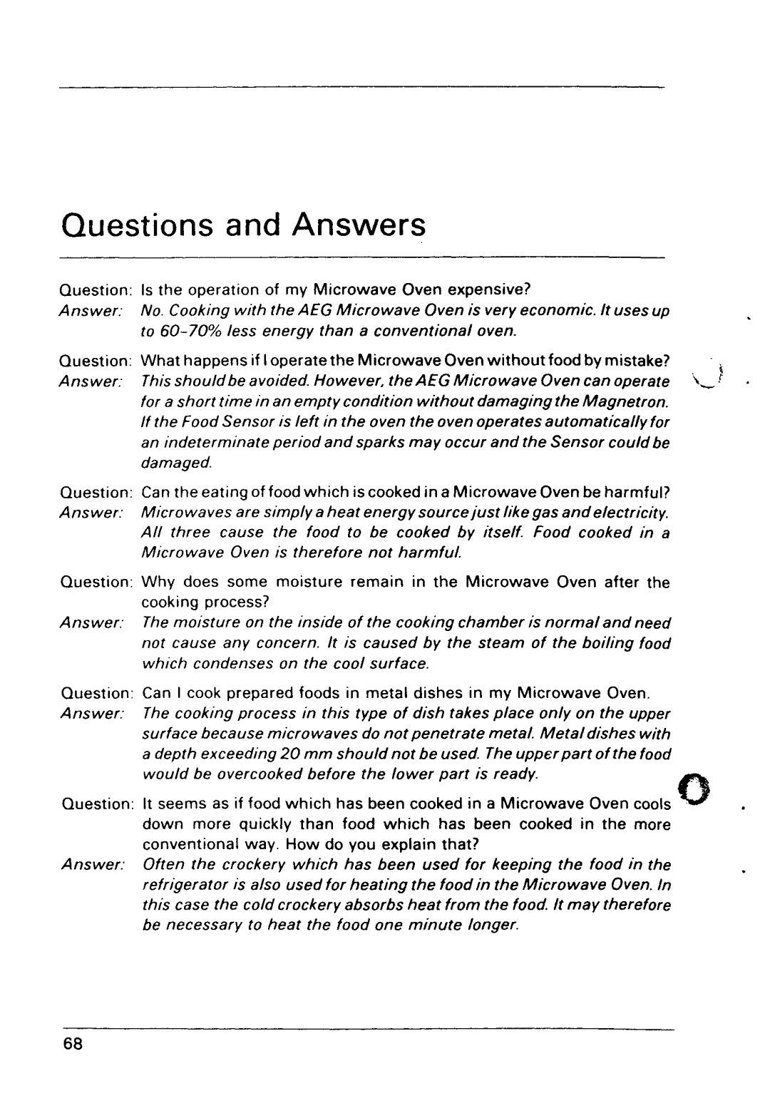 Electrolux ML 7.60 manual 