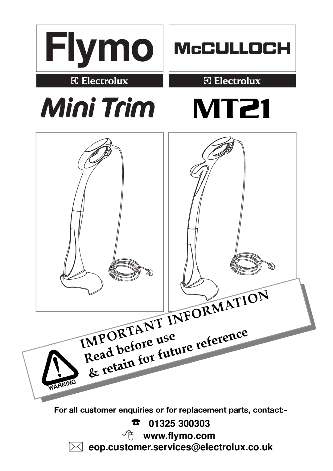 Electrolux MT21 manual 