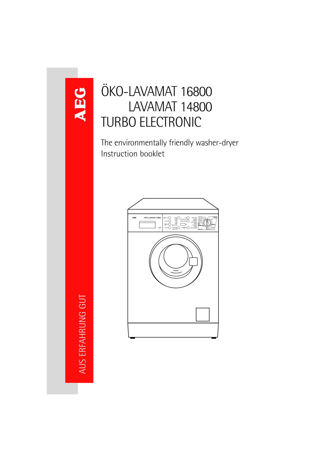 Electrolux OKO-Lavamat 16800, Lavamat 14800, LAVAMAT 14800 manual Turbo Electronic 