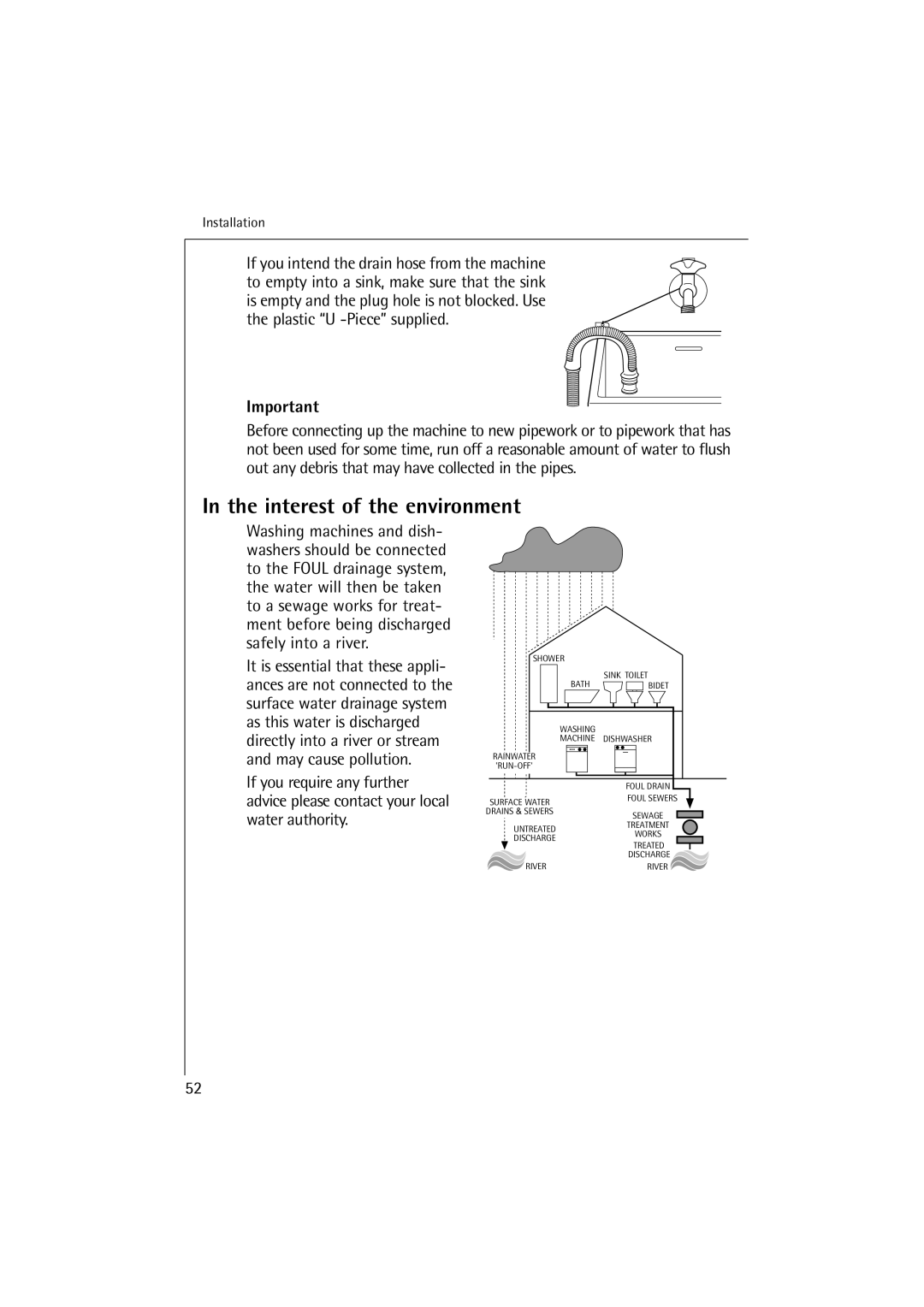 Electrolux LAVAMAT 14800, OKO-Lavamat 16800, Lavamat 14800 manual Interest of the environment 