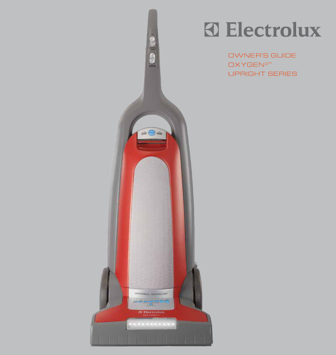 Electrolux OXYGEN manual R I G H T S E R I E S 