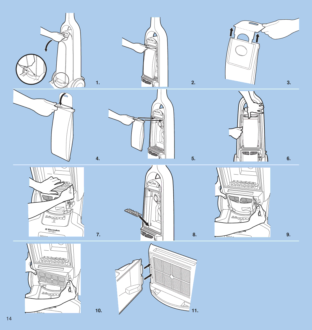 Electrolux OXYGEN manual 10.11 