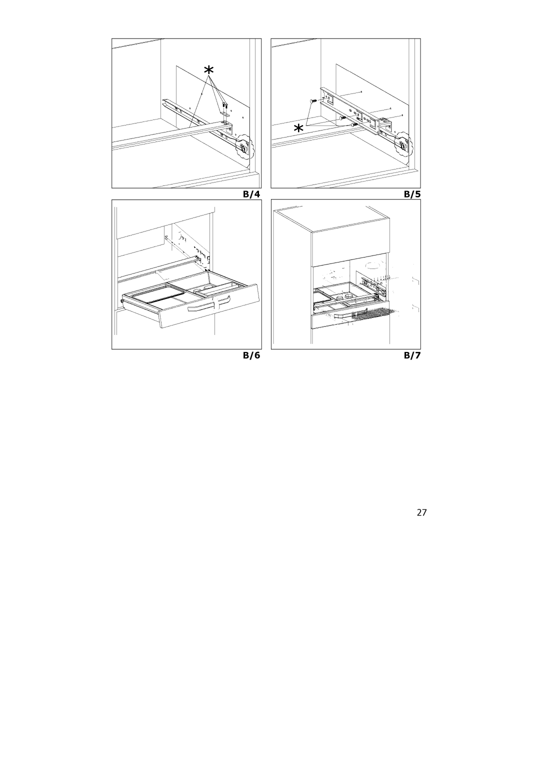 Electrolux PE 8036-M installation instructions 