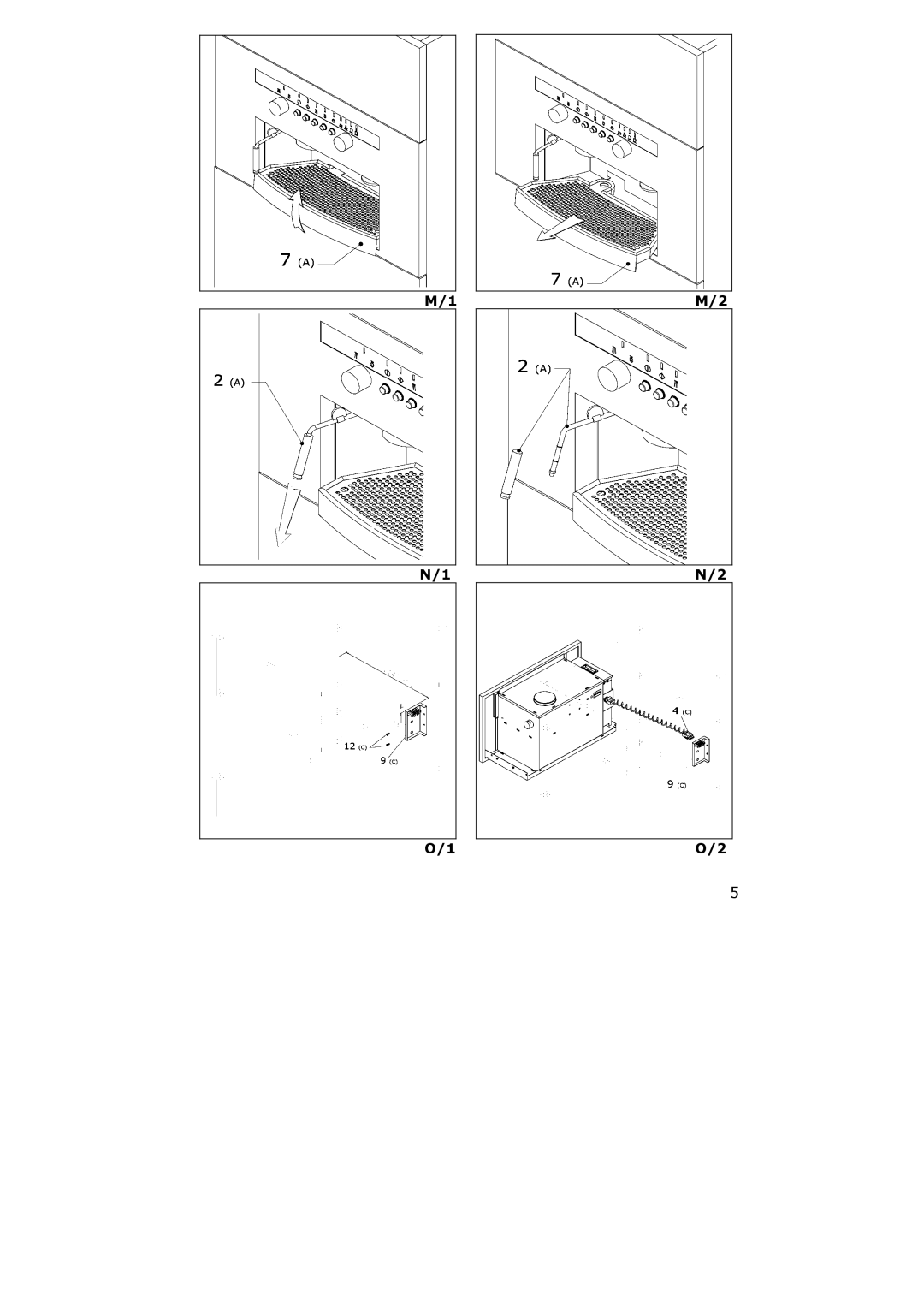 Electrolux PE 8036-M installation instructions 