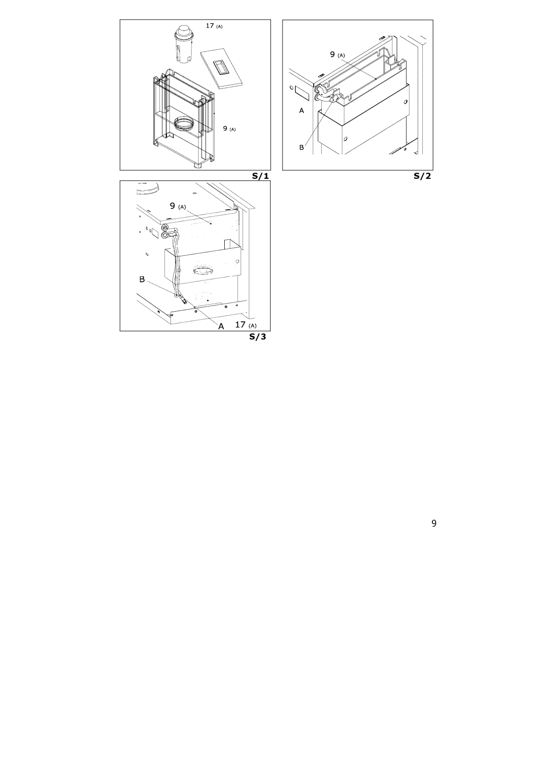 Electrolux PE 8036-M installation instructions 