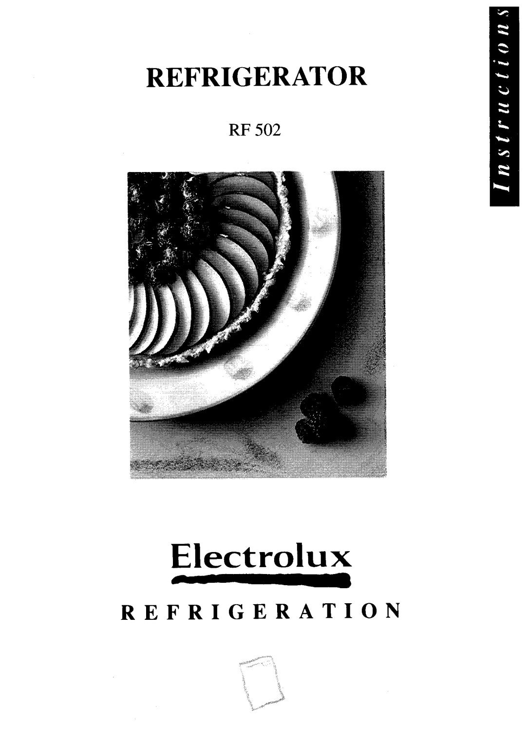 Electrolux RF 502 manual 