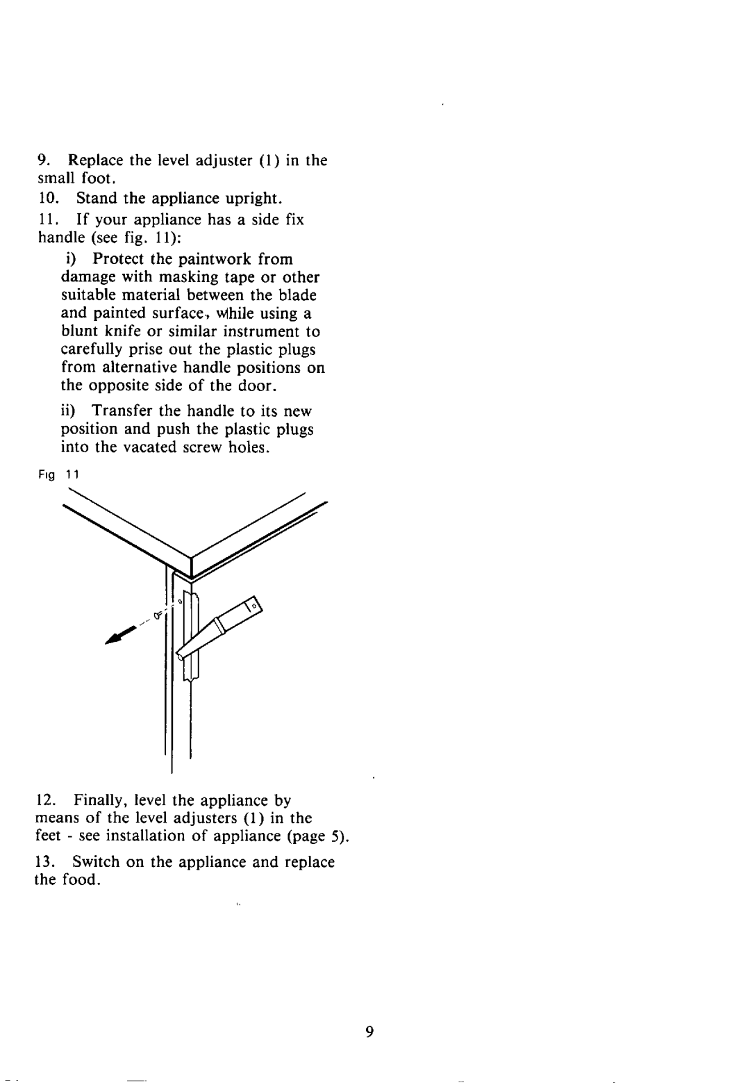 Electrolux RF 502 manual 