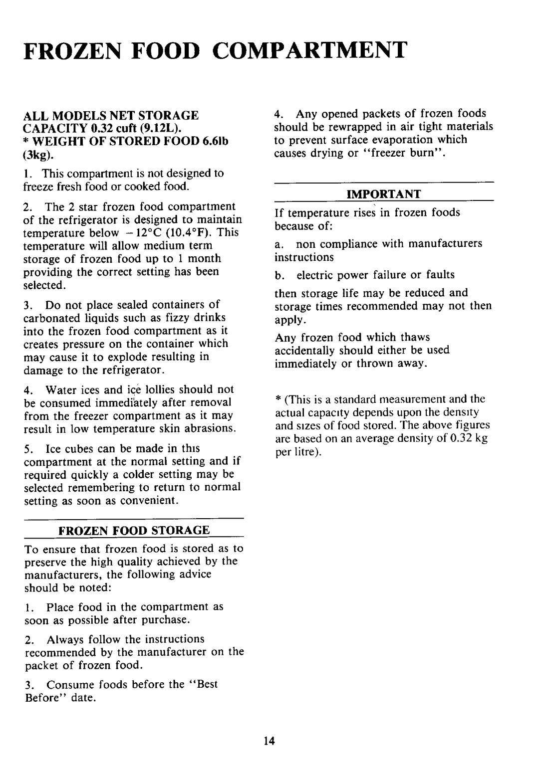 Electrolux RF 502 manual 