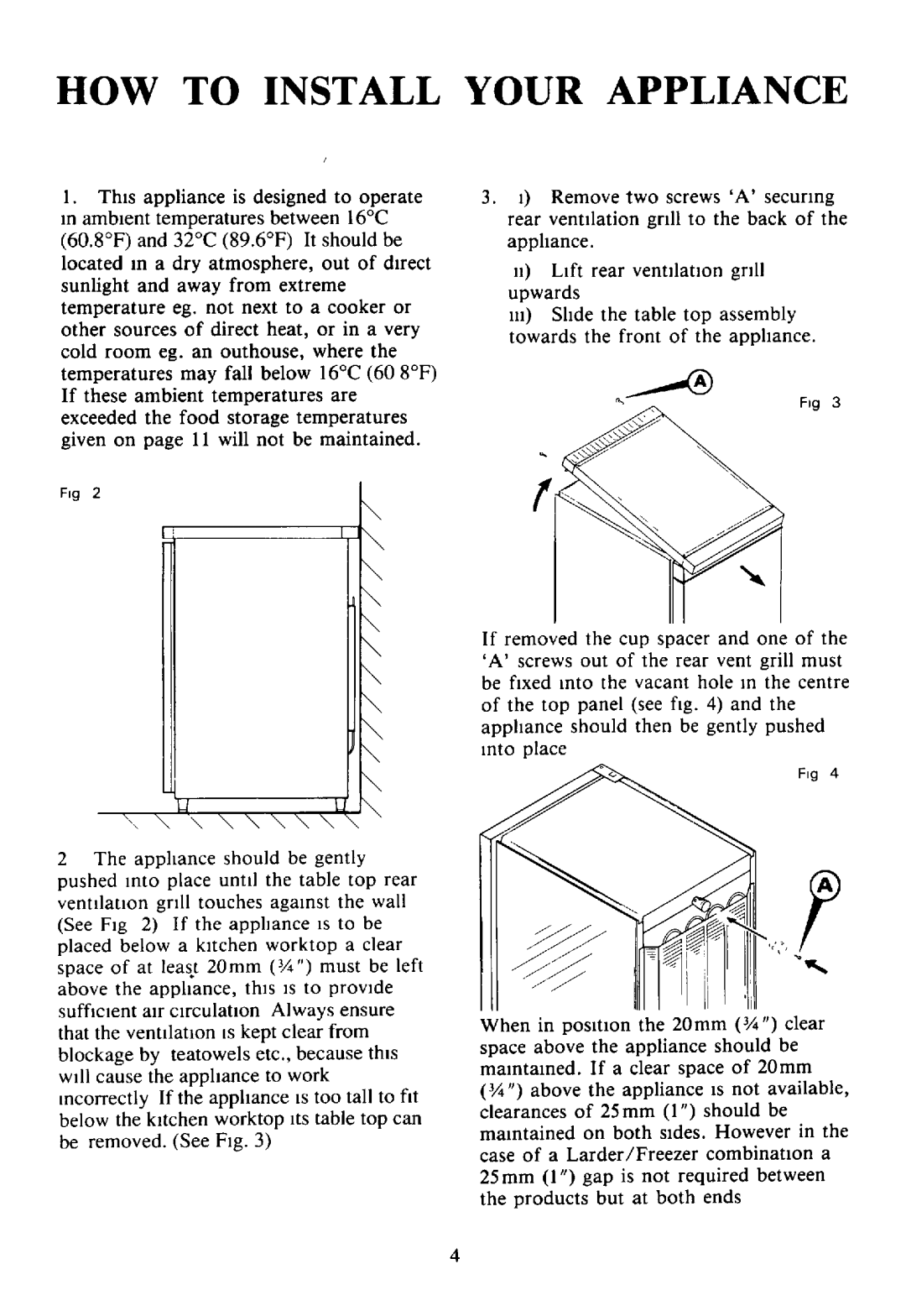 Electrolux RF 502 manual 