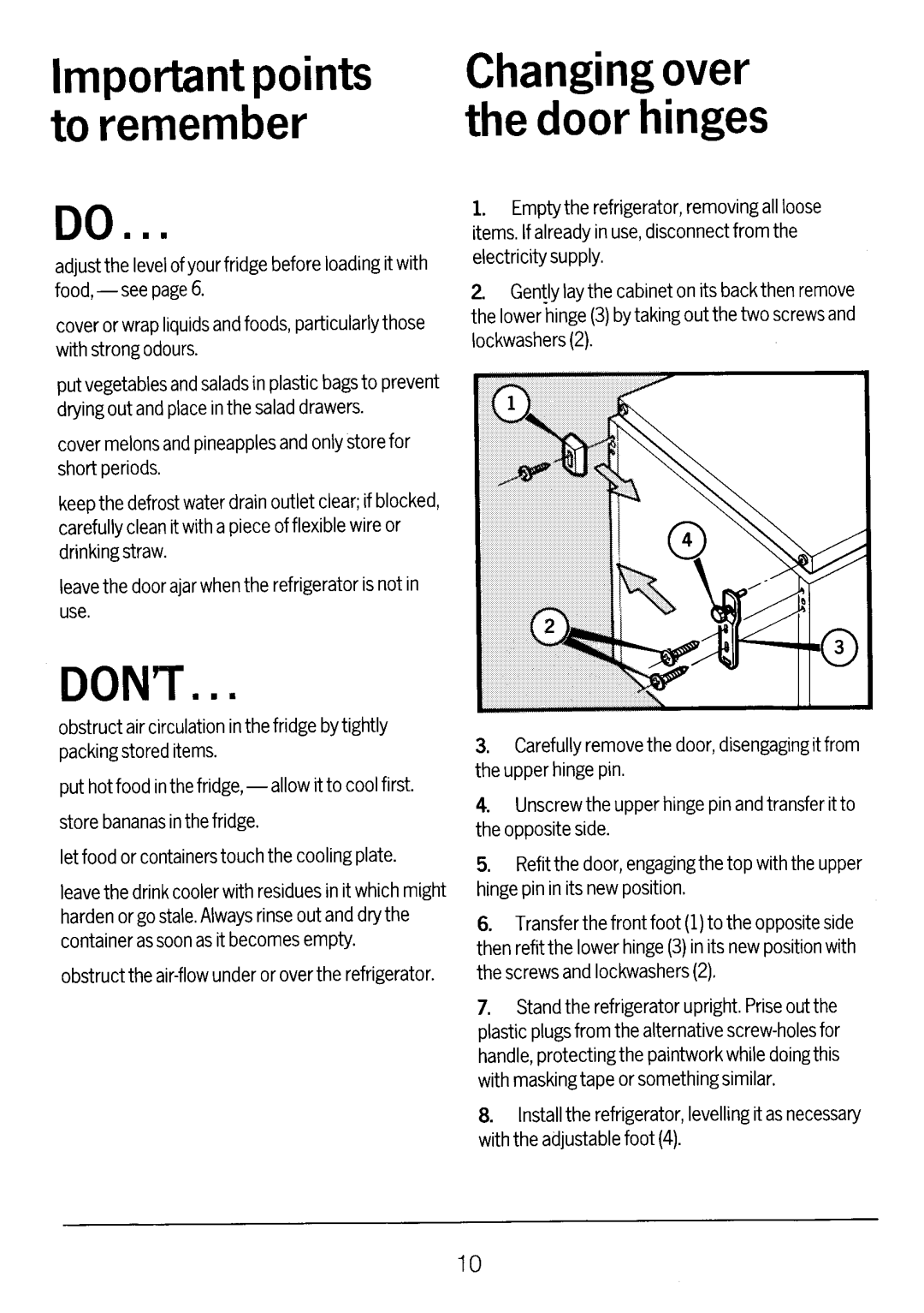 Electrolux RF593A manual 