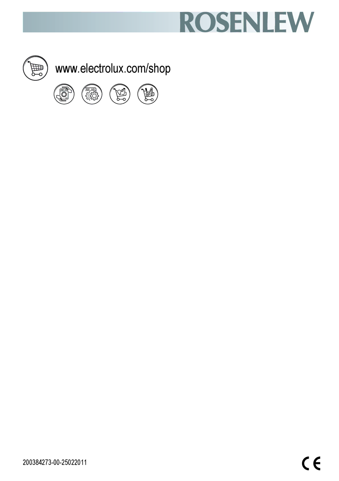 Electrolux RJPK1824 user manual 200384273-00-25022011 