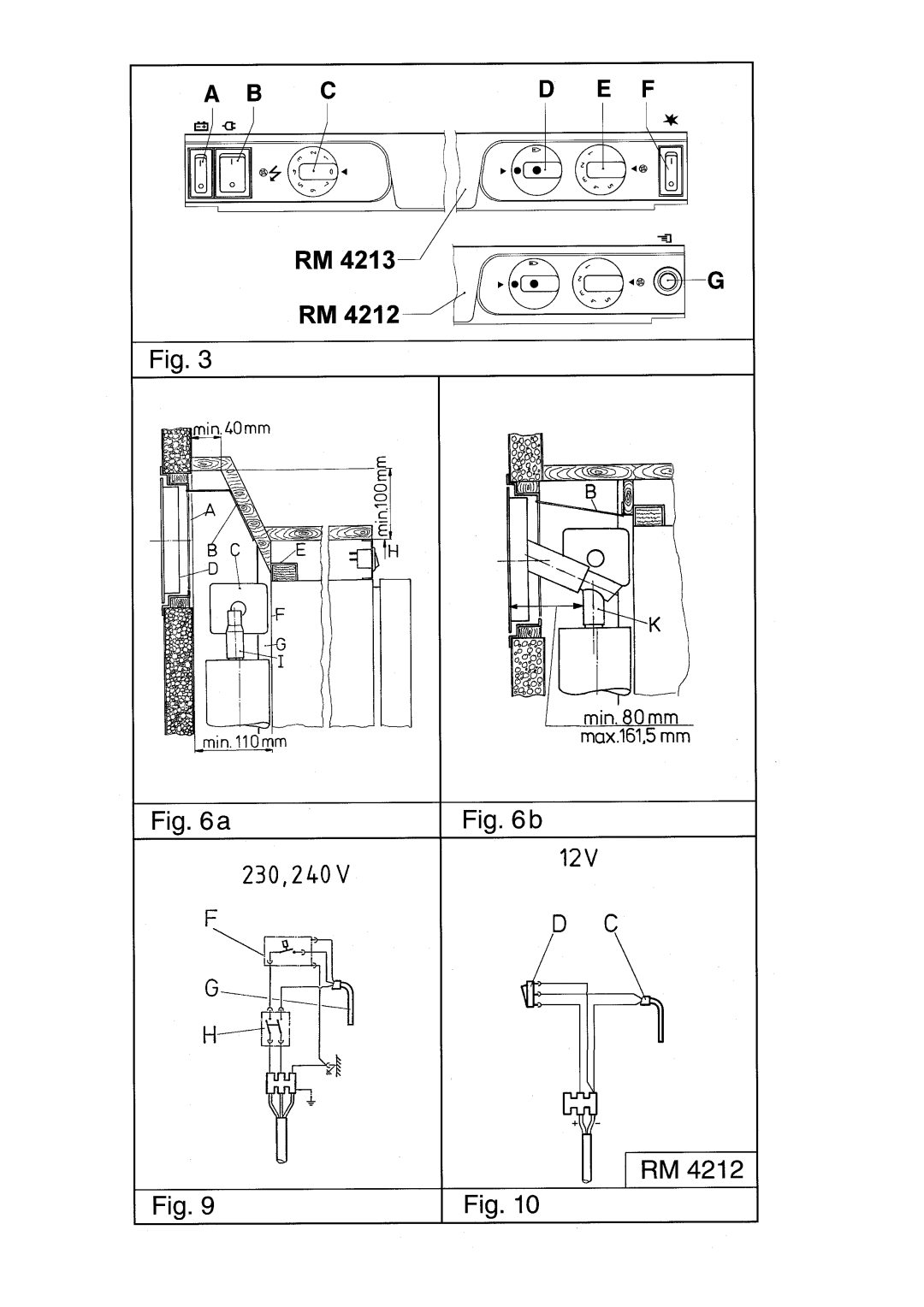 Electrolux RM 4212, RM 4213 manual 