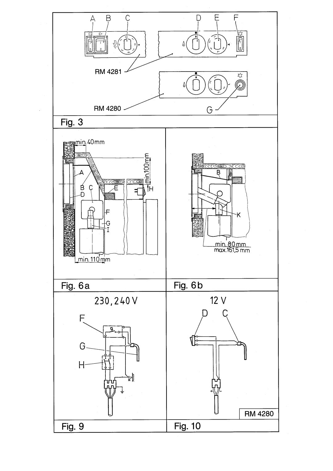 Electrolux RM 4280, RM 4281 manual 