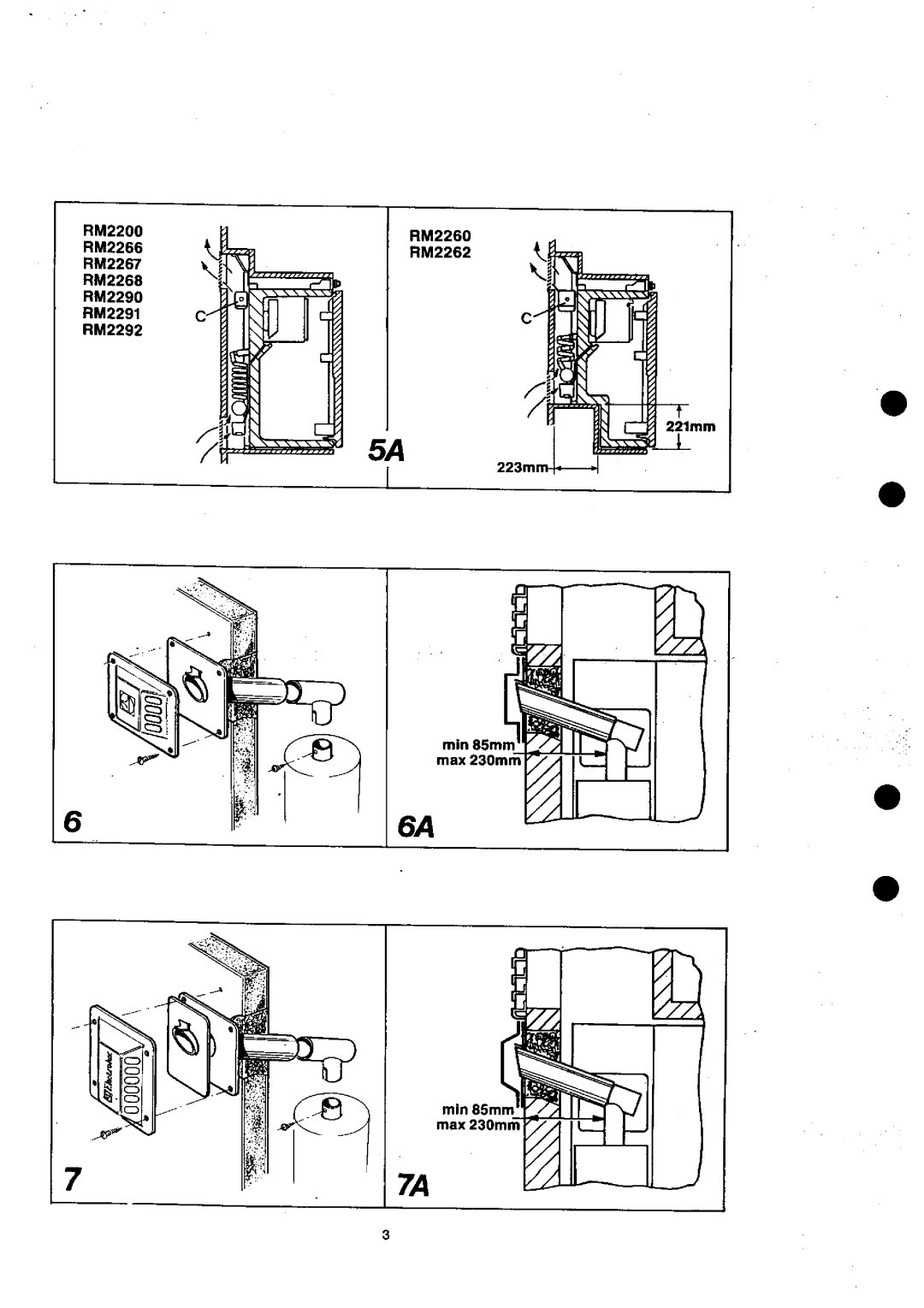 Electrolux RM2200 manual 