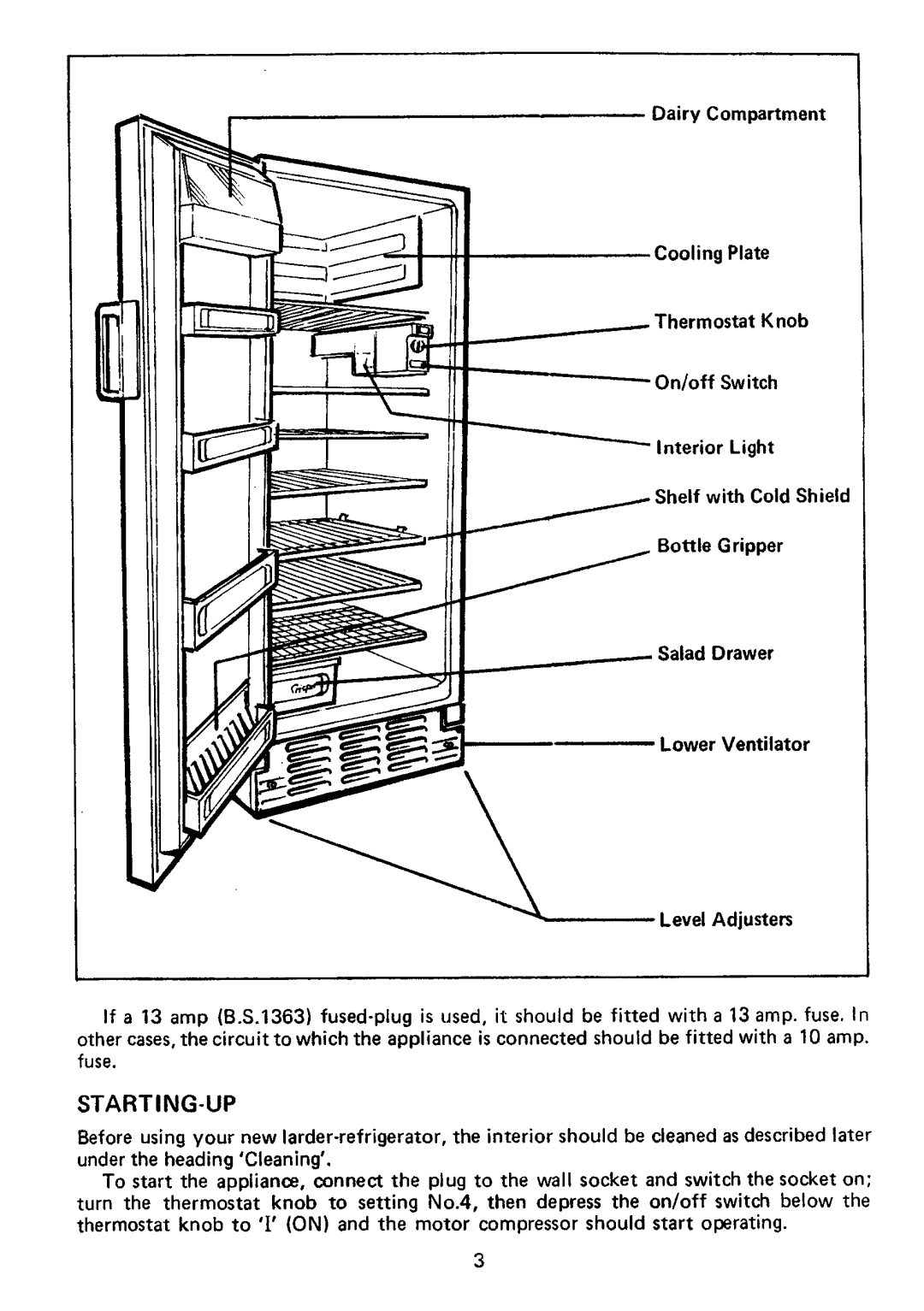 Electrolux RP1211 C, RP1210 C manual 