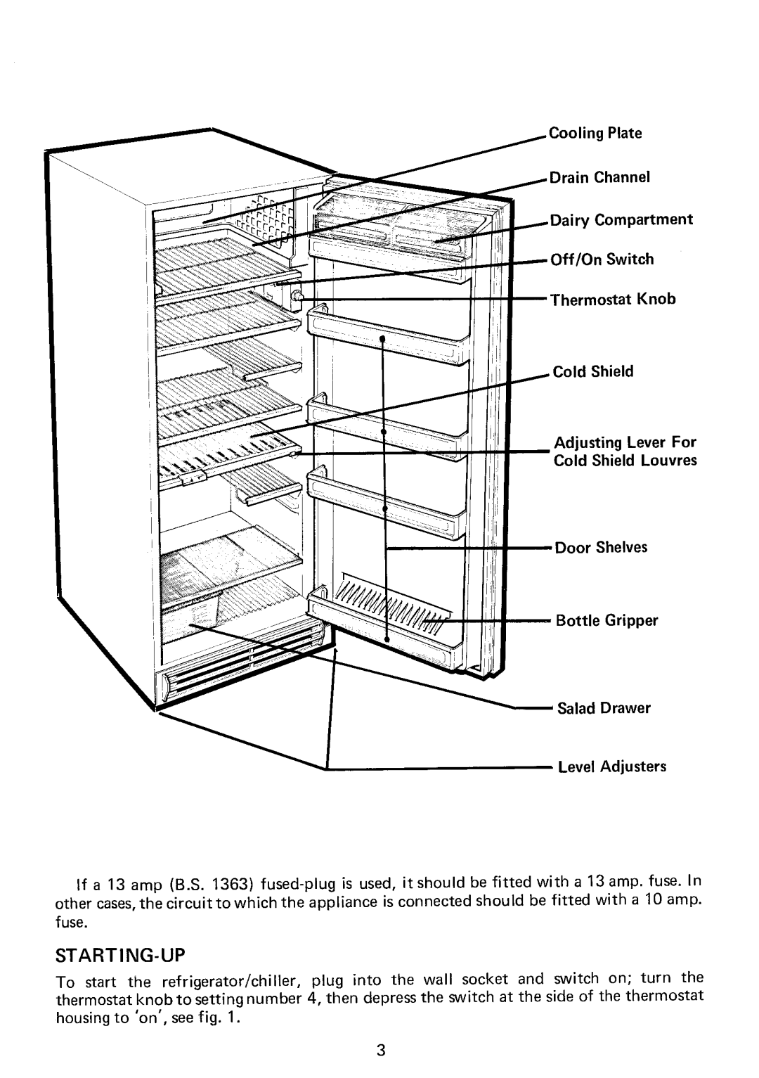 Electrolux RP126, RP122 manual 