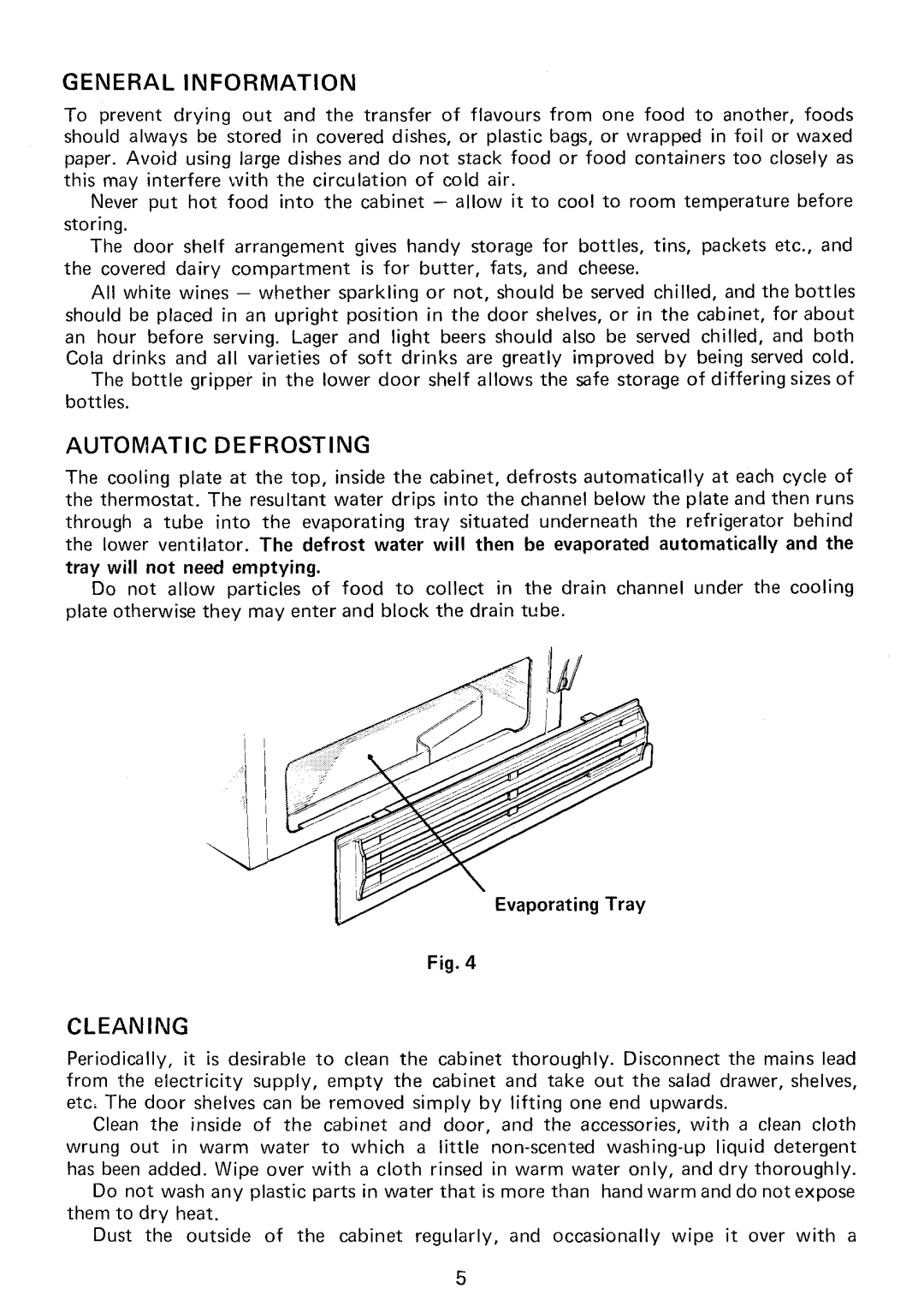 Electrolux RP126, RP122 manual 