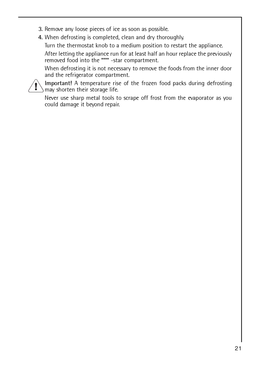 Electrolux S 64140 TK operating instructions 