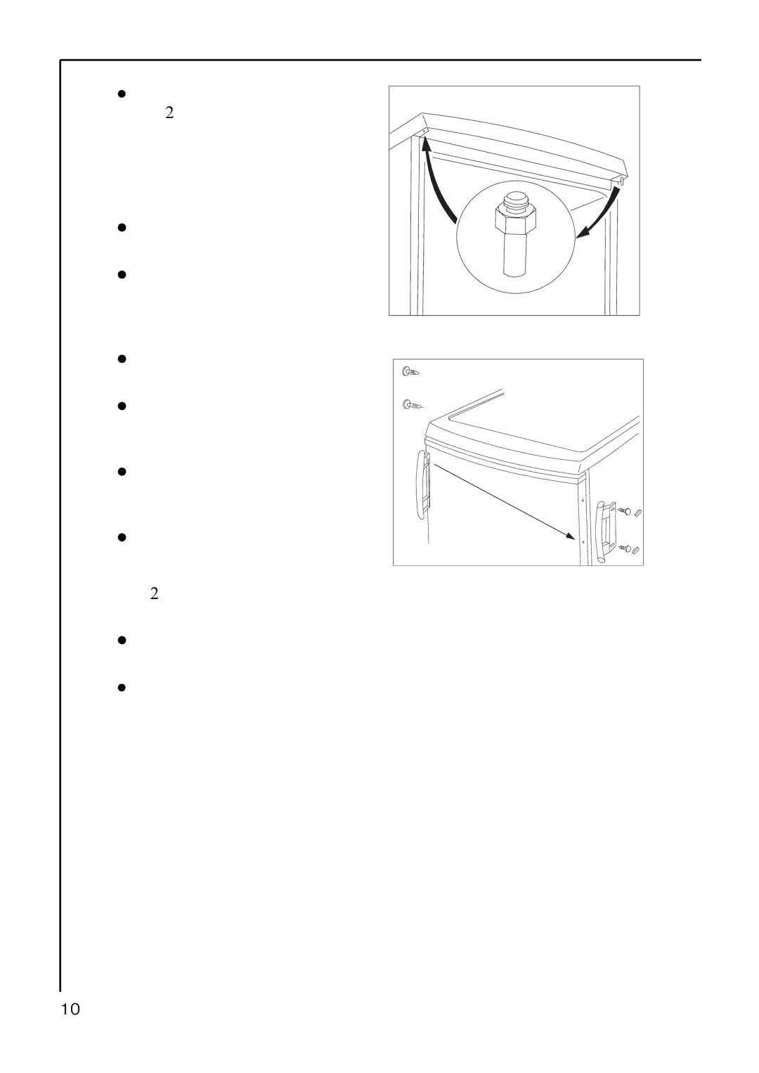 Electrolux S 70178 TK3 manual Holders 3 pieces respectively the screw on the other side 