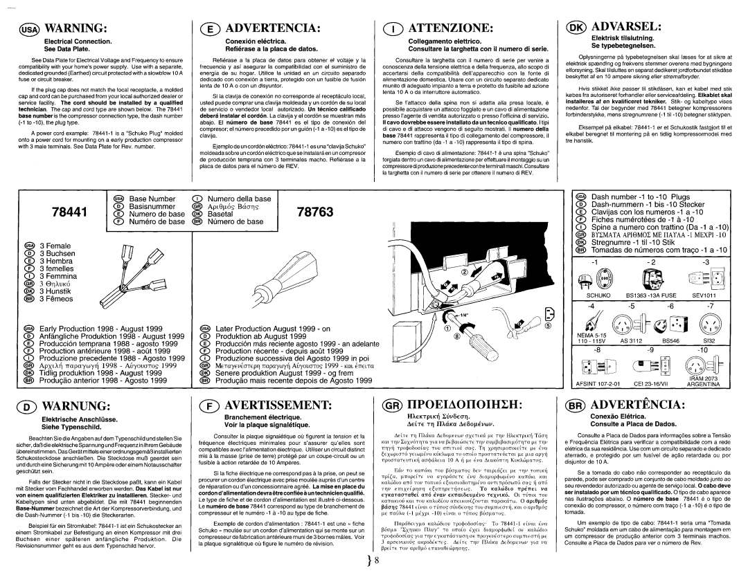 Electrolux SANTO 7085KG, SANTO 7088KG installation instructions 