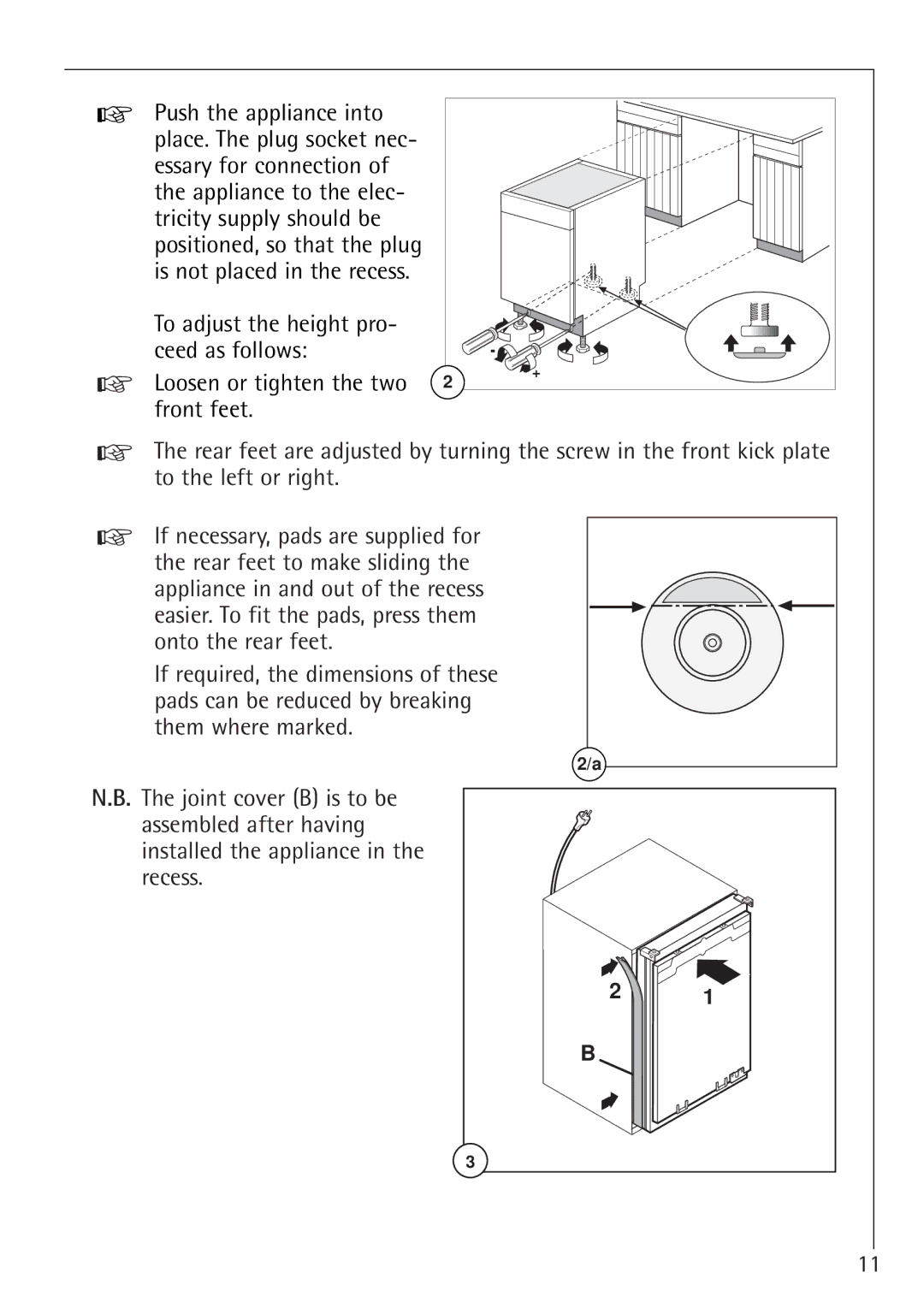 Electrolux SANTO U 66040i installation instructions 2Li89 