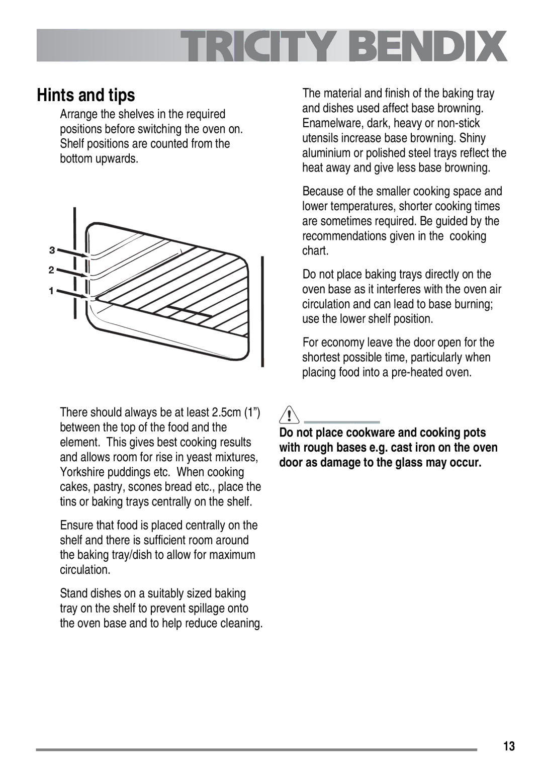 Electrolux SE500/1, SE501/1 user manual Hints and tips 