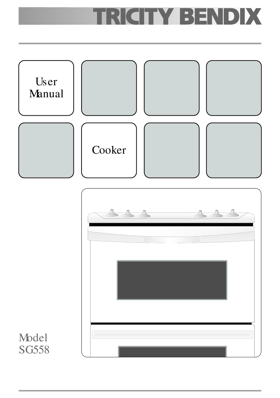 Electrolux user manual Model SG558 