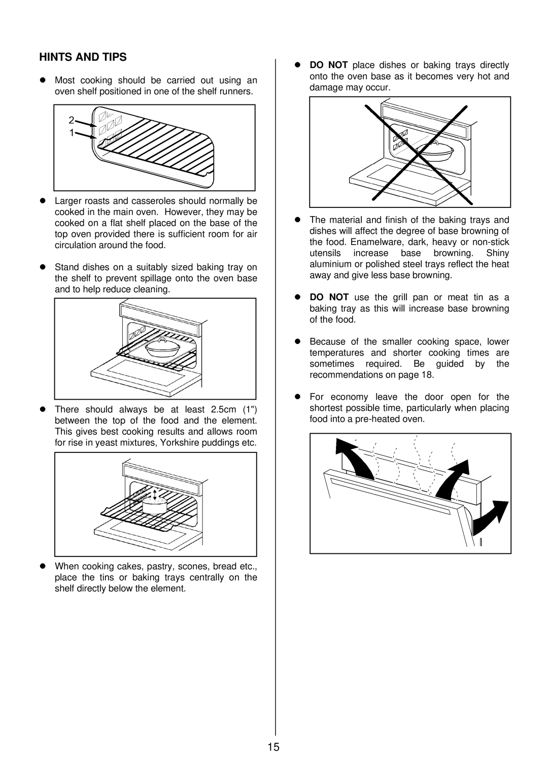 Electrolux SIM 533 installation instructions LHINTS and Tips 